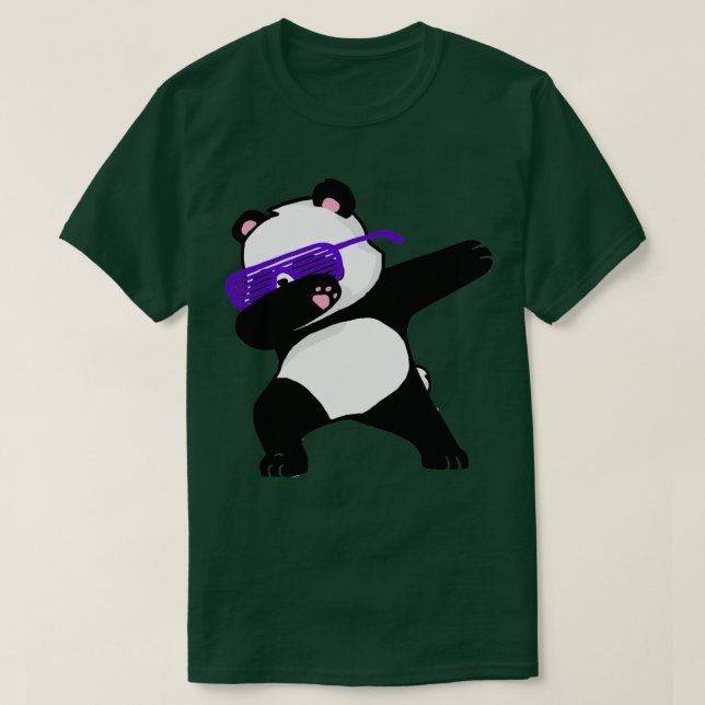 Dabbing Panda T-Shirt (Design vorne)