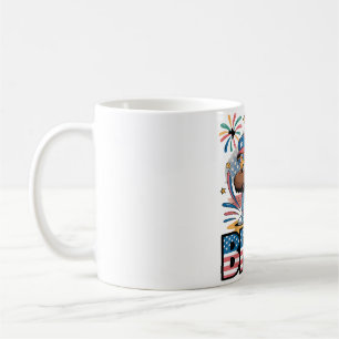 Dabbing Patriotic Eagle 4. Juli BRUH Kaffeetasse