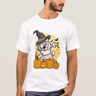 Dabbing Pudel Halloween T-Shirt
