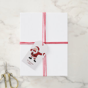 Dabbing Red Santa Claus   Fun Holiday XMAS Spaß Geschenkanhänger