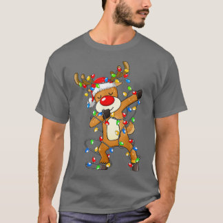 Dabbing Rentier Weihnachtskids Boys Men Dab T-Shirt
