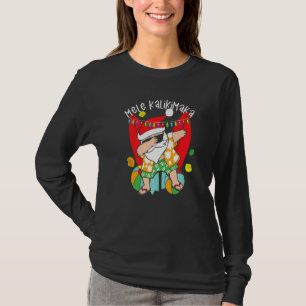 Dabbing Santa Mele Kalikimaka Merry Christmas Hawa T-Shirt
