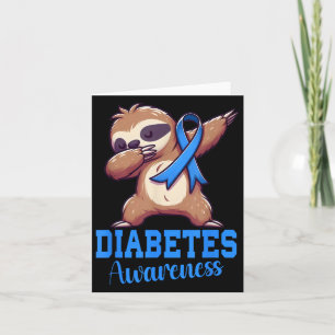 Dabbing Schläfrigkeit Diabetes Karte
