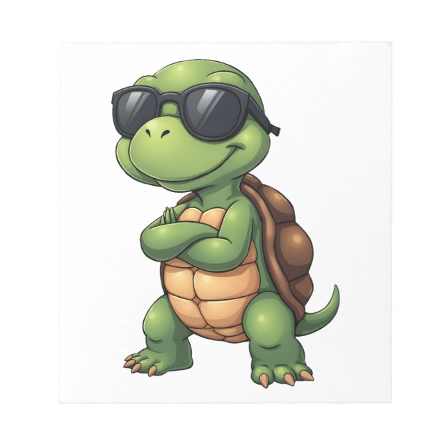Dabbing Sea Turtle Animal Lover Save The Turtles ( Notizblock (Vorderseite)