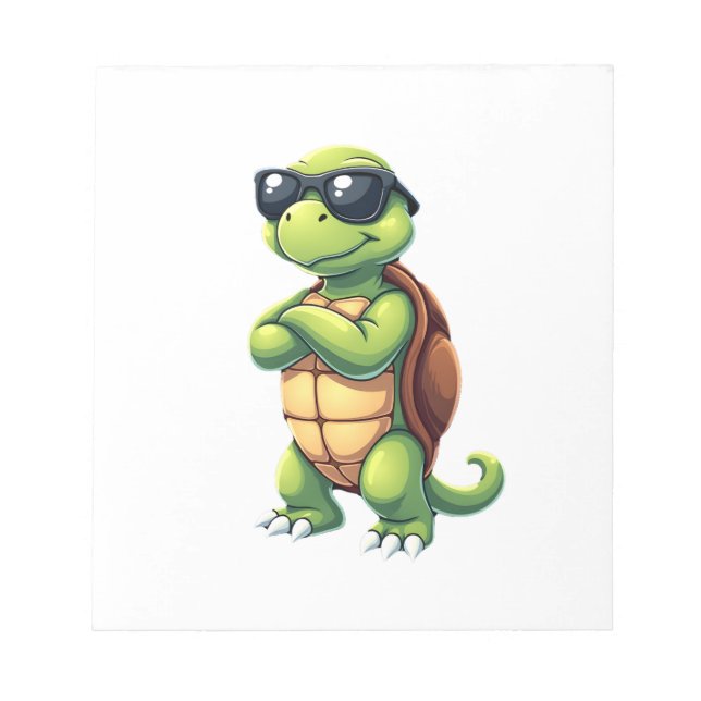 Dabbing Sea Turtle Animal Lover Save The Turtles ( Notizblock (Vorderseite)