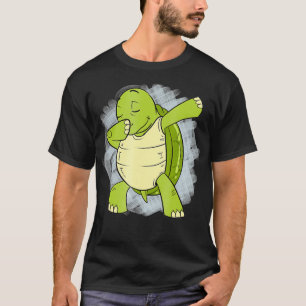 Dabbing Sea Turtle Dance Move T-Shirt Diskothek Pa
