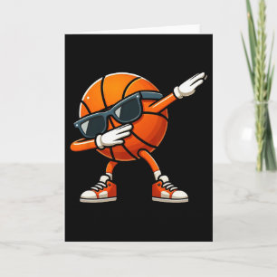 Dabbing Sketll Sportler Sketll Team Game Liebe Karte