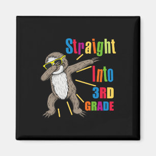 Dabbing Sloth direkt in die dritte Stufe Magnet