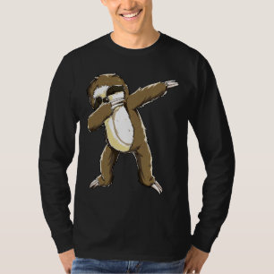 Dabbing Sloth Funny Lazy Sloth Dab T-Shirt