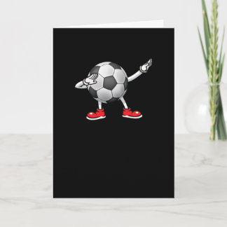 Dabbing Soccer Ball T-Shirt Kinder Jungs Dab Tanz Karte