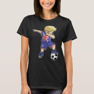 Dabbing Soccer Boy Australien Australian Boys Foot T-Shirt