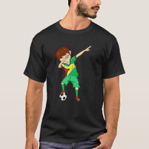 Dabbing Soccer Boy Guyana Guyana T-Shirt