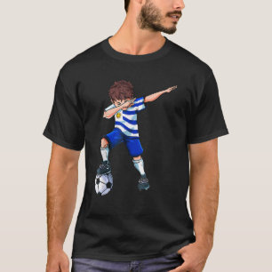 Dabbing Soccer Boy Uruguay Fußball für Uruguay T-Shirt