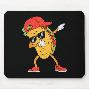 Dabbing Tacos Dab Cinco De Mayo Mexican Boys Toddl Mousepad