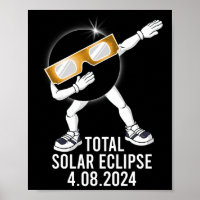 Dabbing Total Solar Eclipse 04.08.2024 Fun Dab Boy