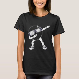 Dabbing Total Solar Eclipse 2024 Totality Dab Boys T-Shirt