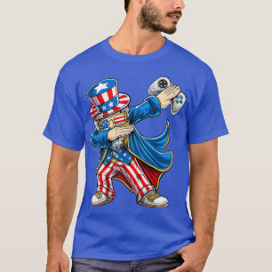 Dabbing Uncle Sam Video Game Controller 4. T-Shirt