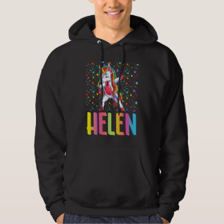 Dabbing Unicorn Helen Hoodie