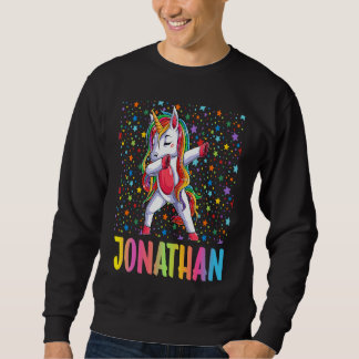 Dabbing Unicorn Jonathan Sweatshirt