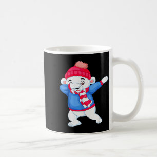 Dabbing Weihnachts-Lar-Bär Xmas Dab Kinder Jungen Kaffeetasse