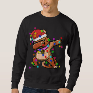 Dabbing WeihnachtsLICHT Weihnachten Weihnachten We Sweatshirt