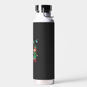 Dabbing Weihnachtsmann Elf Einhorn Weihnachten Kin Trinkflasche