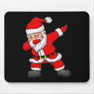 Dabbing Weihnachtsmann Weihnachten Jungen Mädchen Mousepad