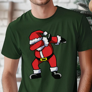 Dabbing Weihnachtsmann Weihnachten T-Shirt