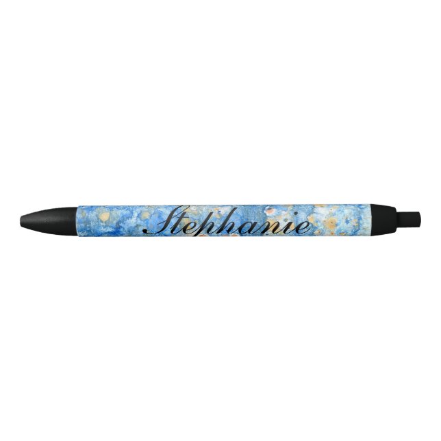 Dabbling en stylo Abstrait bleu (Devant)