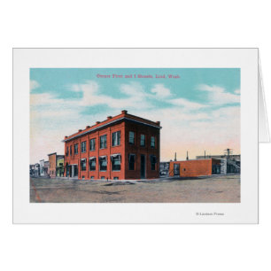 D'abord et rue CornerLind, WA d'I