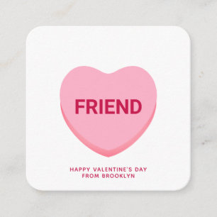 D'accompagnement Ami conversation rose coeur carte Valentine