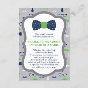 D'accompagnement Apportez Une Carte De Livre, Petit Homme, Baby sho