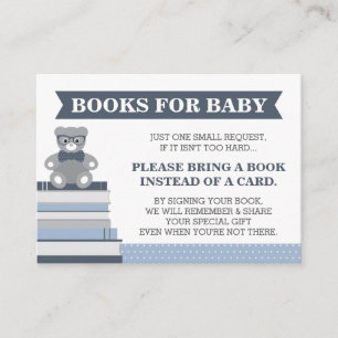 D'accompagnement Apportez Une Carte De Livre, Petit Homme, Ours En 