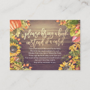 D'accompagnement Baby shower Apportez un livre au lieu d'une carte