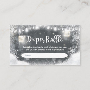 D'accompagnement Baby shower d'hiver Carte de rousseur de couches N
