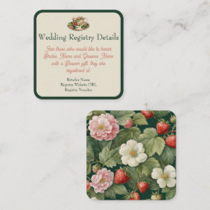 D'accompagnement Berry in Love : Carte de boîtier mariage du regist