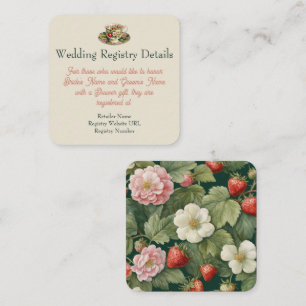 D'accompagnement Berry in Love : Carte de boîtier mariage du regist