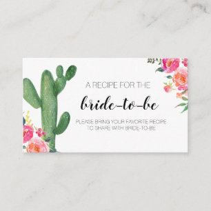 D'accompagnement Cactus Taco sur l'amour Apportez une carte de rece