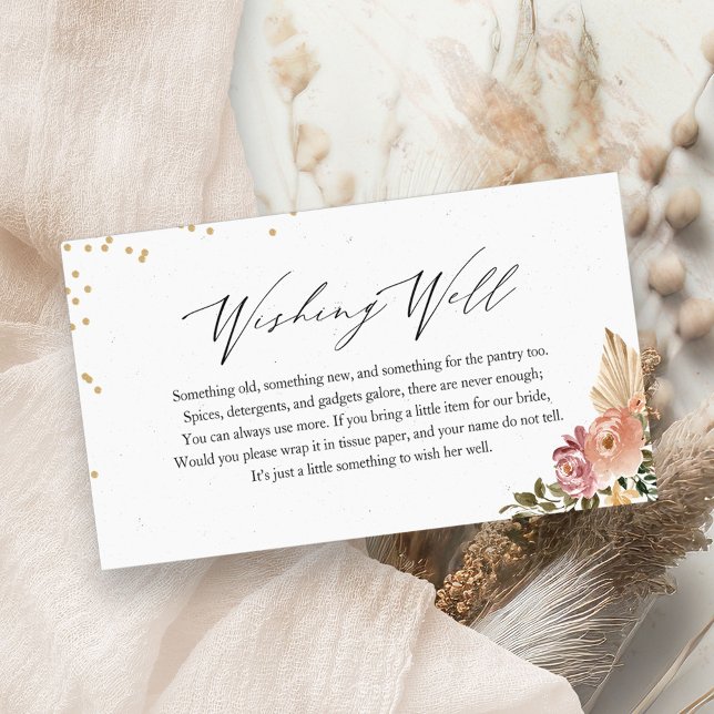 D'accompagnement Carte à insérer dans le puits de souhaits de maria (Créateur téléchargé)