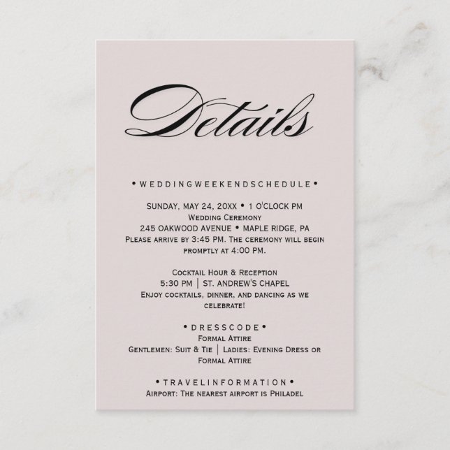 D'accompagnement Carte Boîtier Blanc Floral Mauve (Devant)