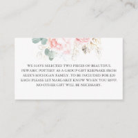 Carte cadeau Floral Pink Group