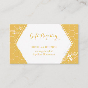 D'accompagnement Carte cadeau Honey Bee Yellow