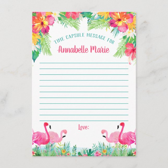 D'accompagnement Carte Capsule Heure Anniversaire (Devant)