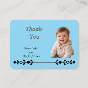 D'accompagnement Carte ci-jointe pour nouveau-né