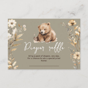 D'accompagnement Carte de baby shower garçon de l'aquarelle de l'ou