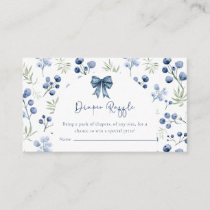 D'accompagnement Carte de boîtier Baby shower Berry Sweet Blueberry