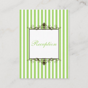D'accompagnement Carte de boîtier Brown rayée, verte, blanche, Appl