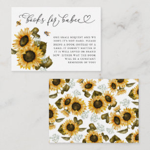 D'accompagnement Carte de boîtier de demande de livre de tournesol