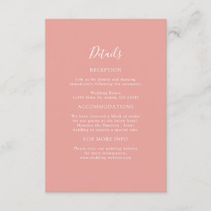 D'accompagnement Carte de boîtier de détail du Mariage de pêche