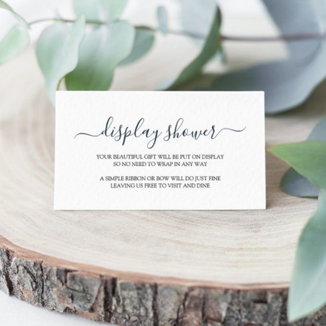 D'accompagnement Carte de boîtier de douche d'affichage simple (Créateur téléchargé)